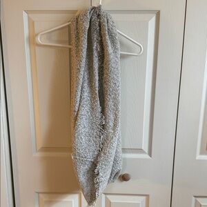 Cozy Gray Infinity Scarf
